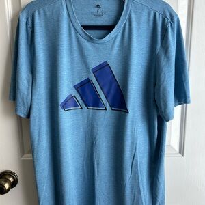 Blue Adidas T-shirt Large